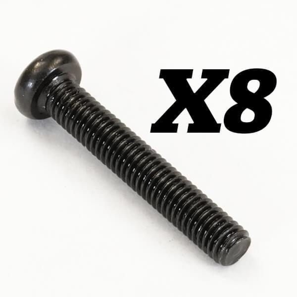 Vis croisée à tête ronde M3x18mm FTX Rokatan - FTX10188
