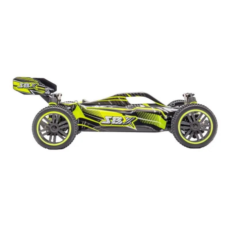 Voiture radiocommandée Funtek SBX Buggy 1/12 XL Jaune 45km/h
