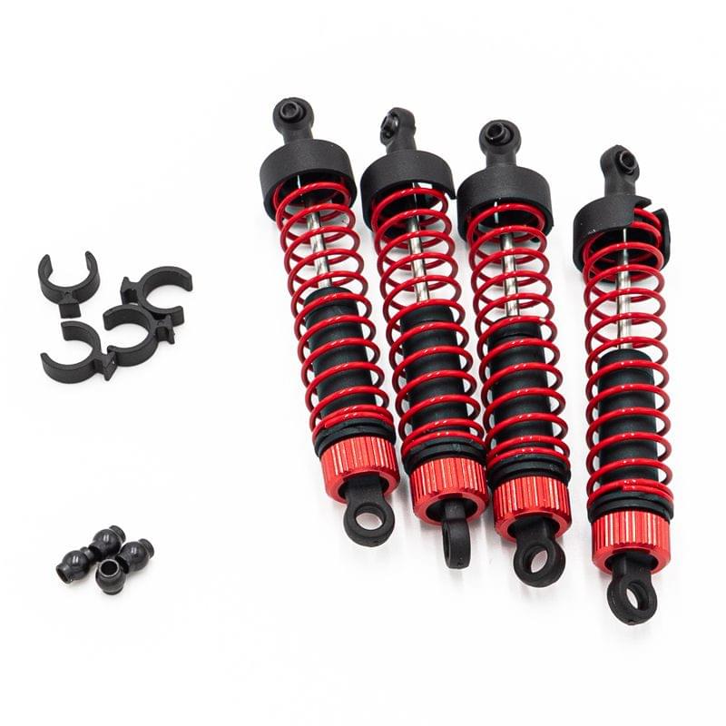 Kit 4 amortisseurs complet origine Funtek STX - FTK-21004 - Breizh Modélisme.