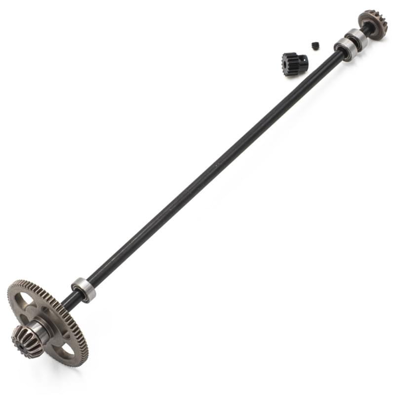 Kit complet couronne métal + pignon pour Funtek STX / DTX - FTK-22010 - Breizh Modélisme.