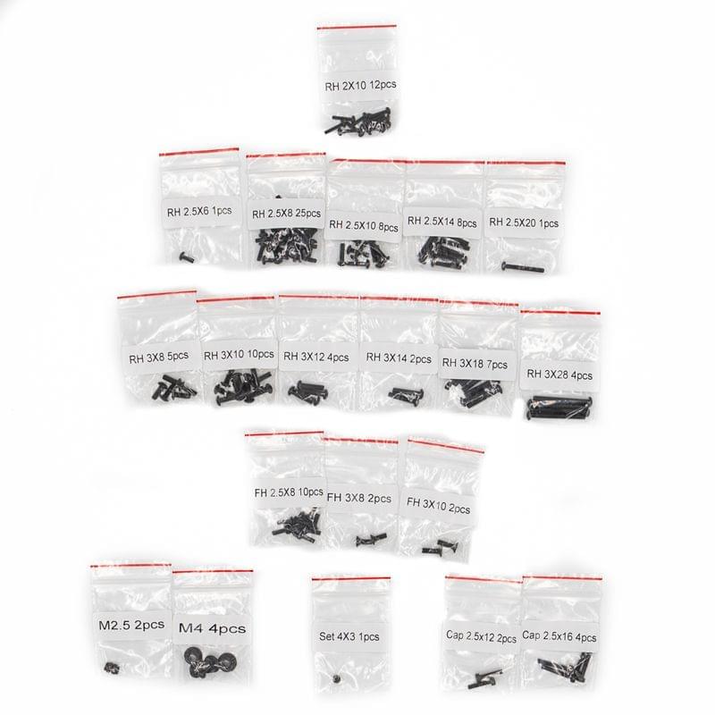 Kit de visserie complet Funtek STX - FTK-21023 - Breizh Modélisme.