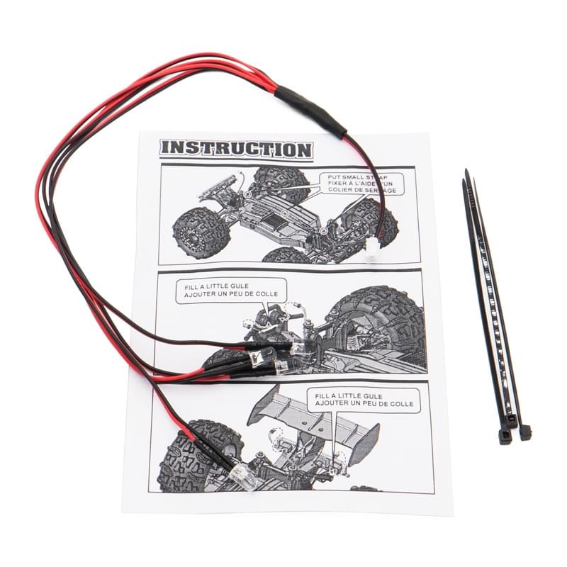 Kit LED pour Funtek STX / MTX / DTX - FTK-22007 pour radio Konect - Breizh Modélisme.