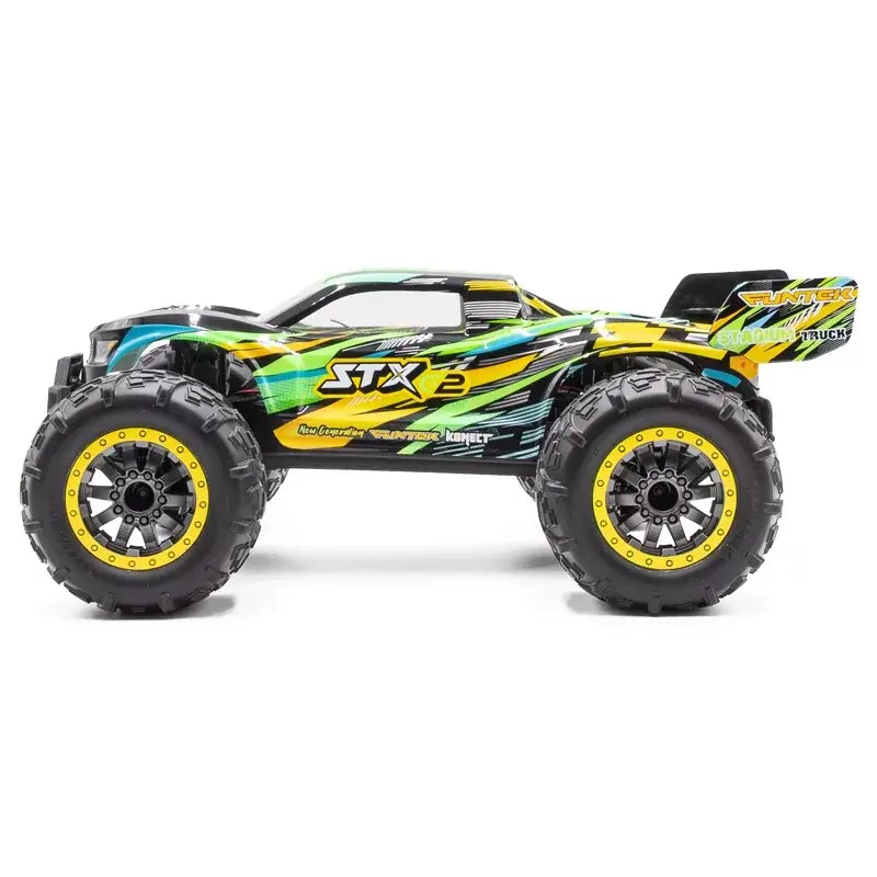 Voiture radiocommandée Funtek STX G2 vert 4wd 1/12 XL