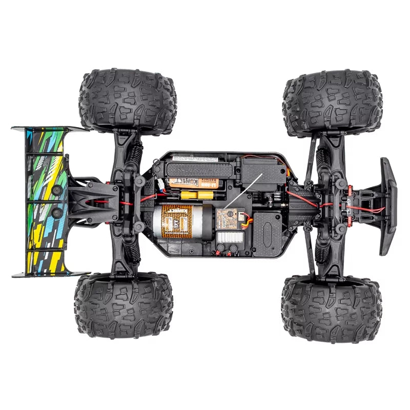 Voiture radiocommandée Funtek STX G2 vert 4wd 1/12 XL