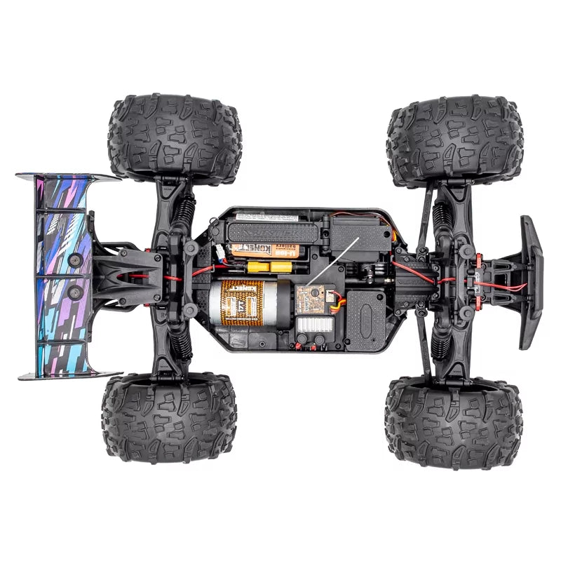 Voiture radiocommandée Funtek STX G2 violet 4wd 1/12 XL