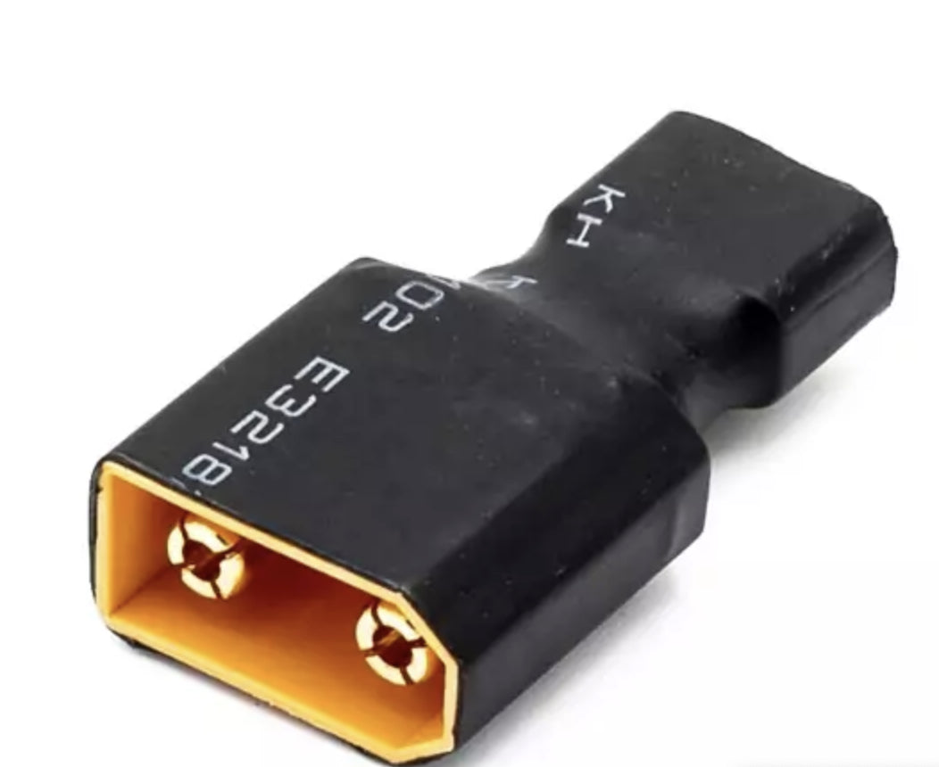 Adaptateur DEAN Femelle vers XT90 Mâle - KN-130012 - Breizh Modélisme.