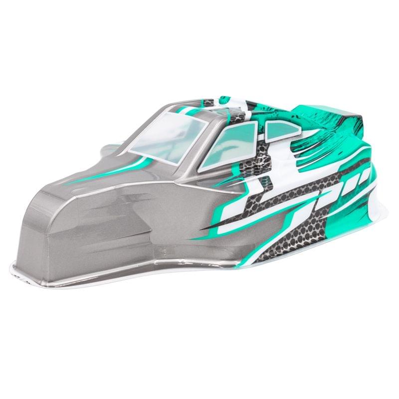 Carrosserie pas découpé NXT EVO V2 turquoise - CA-298 - Breizh Modélisme.