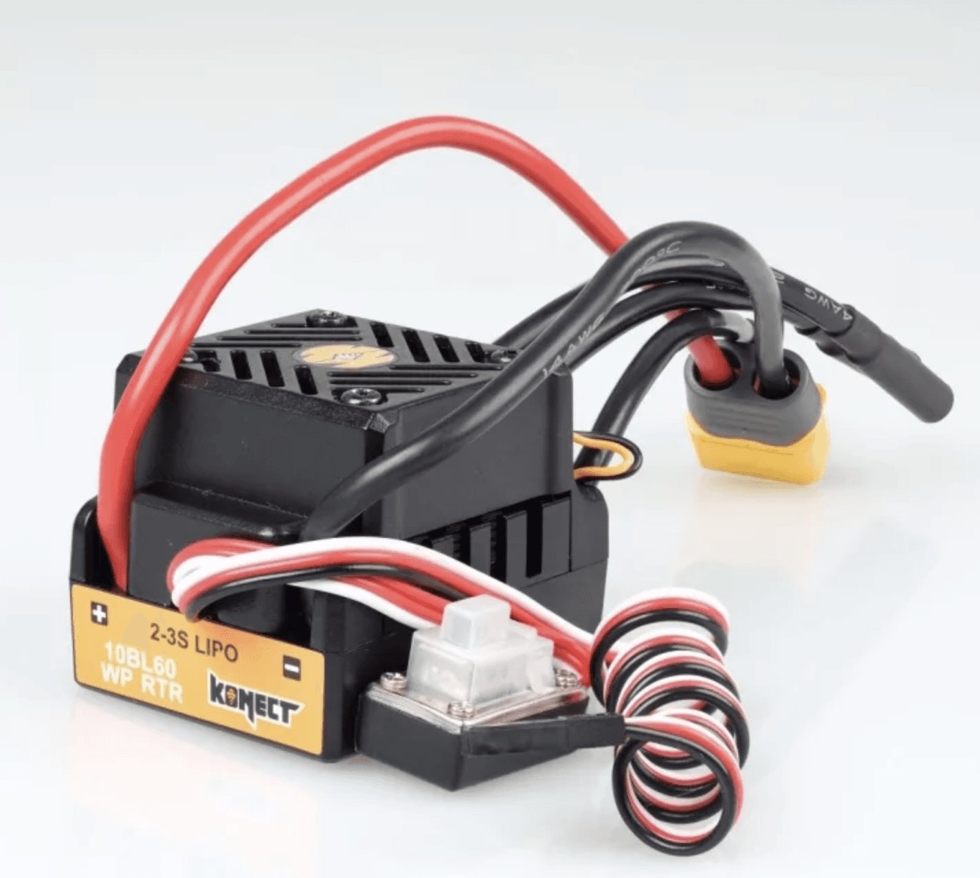 Combo brushless 60Amp WP + moteur 4P 3650SL 2200Kv - KN-COMBO-D1 - Breizh Modélisme.