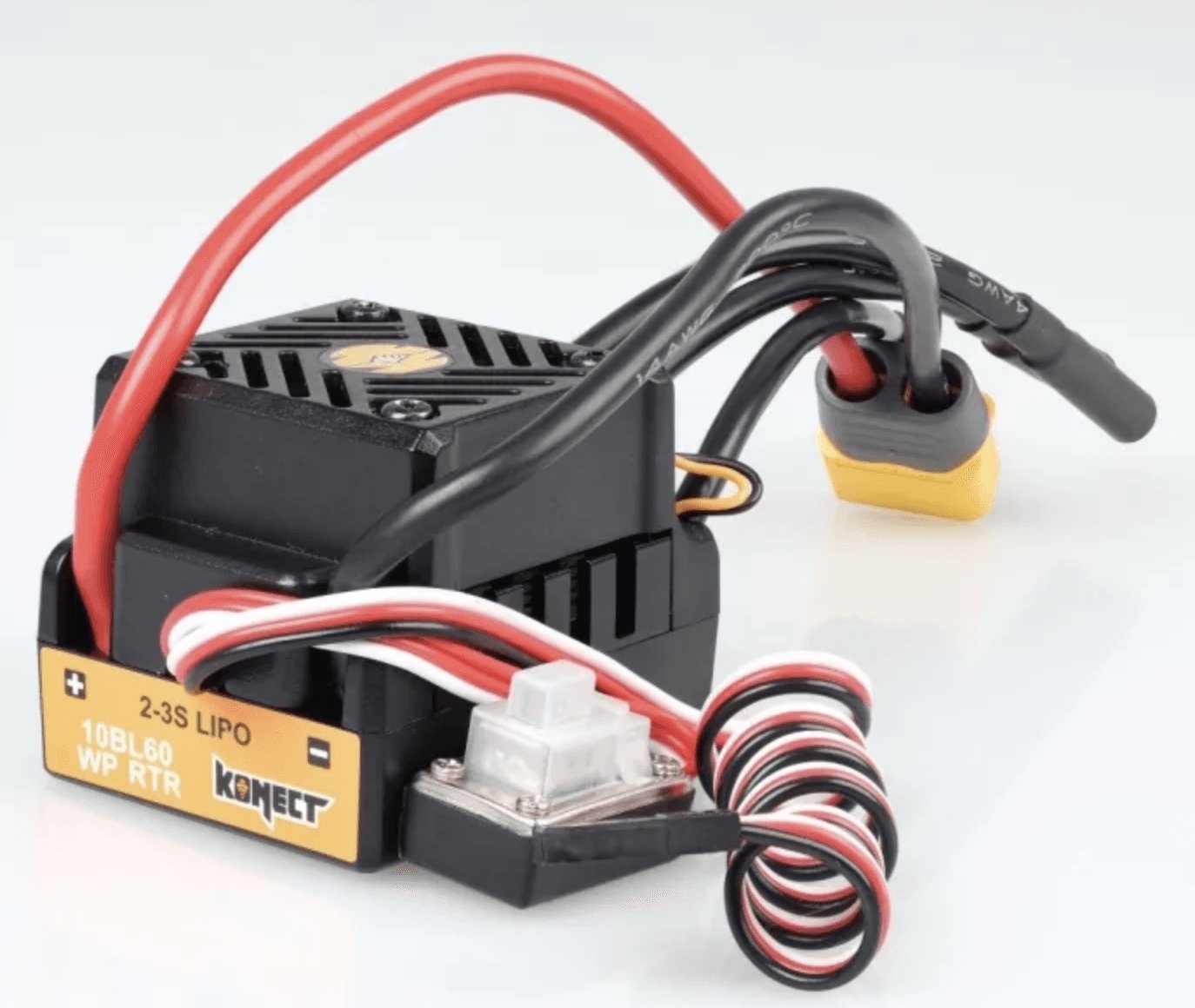 Combo brushless 60Amp WP + moteur 4P 3650SL 3400Kv - KN-COMBO-D2 - Breizh Modélisme.
