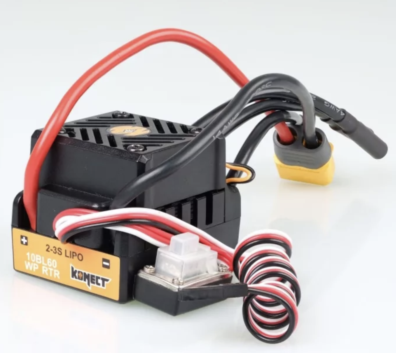 Combo brushless 60Amp WP + moteur 4P 3650SL 3800Kv - KN-COMBO-D3 - Breizh Modélisme.