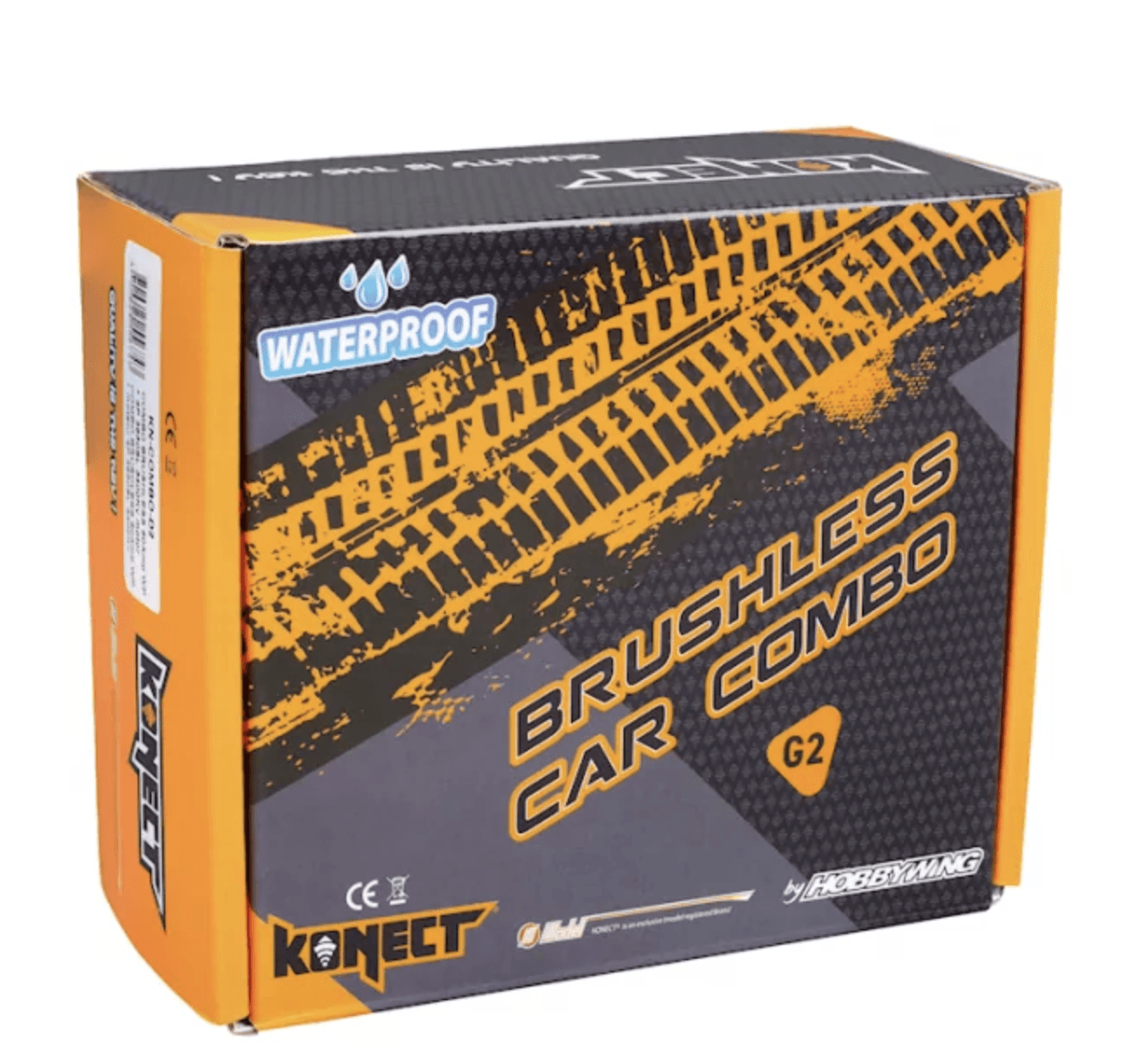 Combo brushless 60Amp WP + moteur 4P 3650SL 4600Kv - KN-COMBO-D4 - Breizh Modélisme.