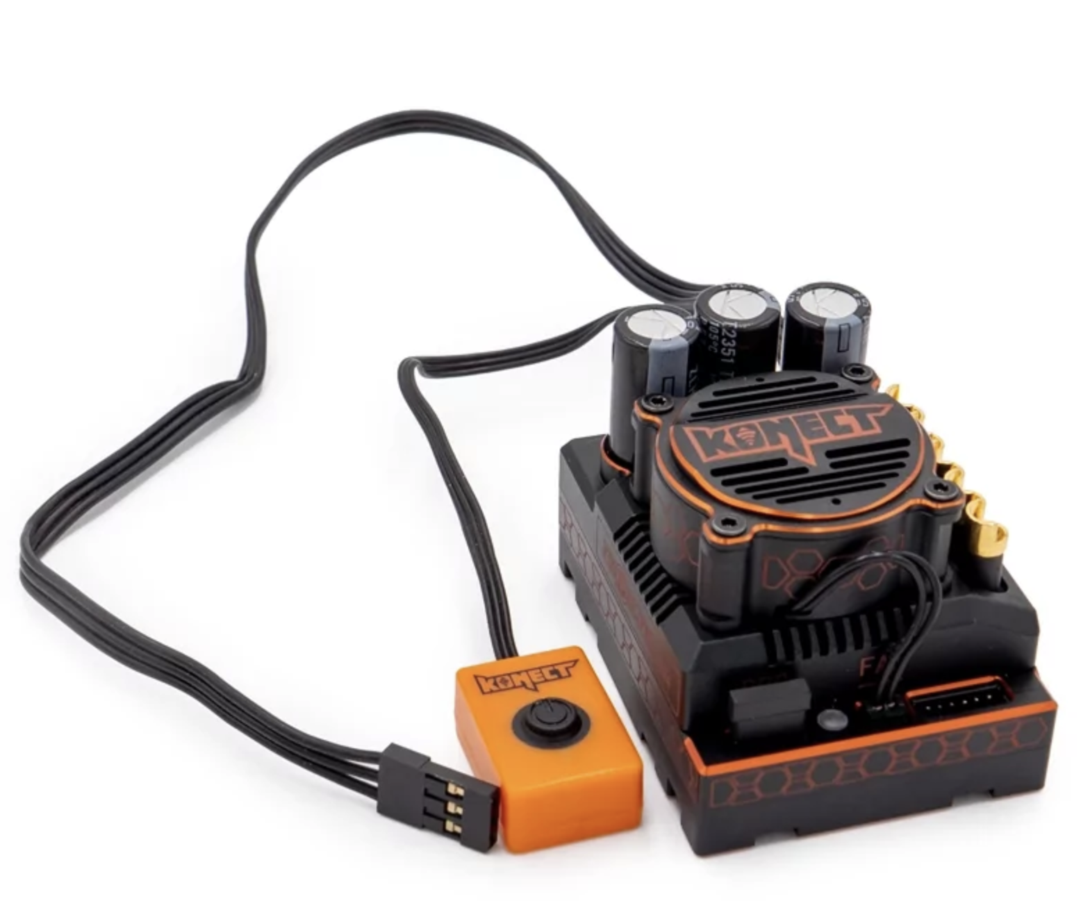 Contrôleur Konect 1/8 RS8 Élite 200 Amp - KN-RS8ELITE - Breizh Modélisme.