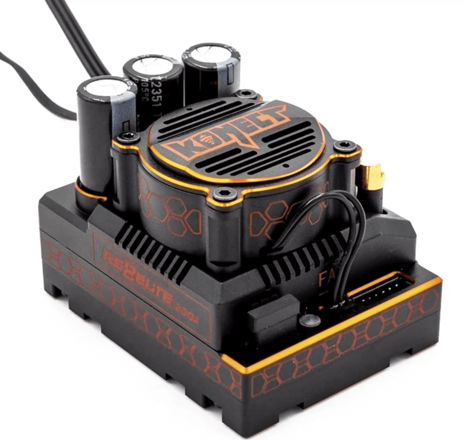 Contrôleur Konect 1/8 RS8 Élite 200 Amp - KN-RS8ELITE - Breizh Modélisme.