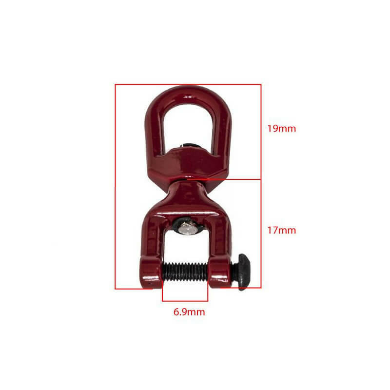 Double manille pivotante (36,6mm) - Accessoires pour crawler 1/10 - Breizh Modélisme.