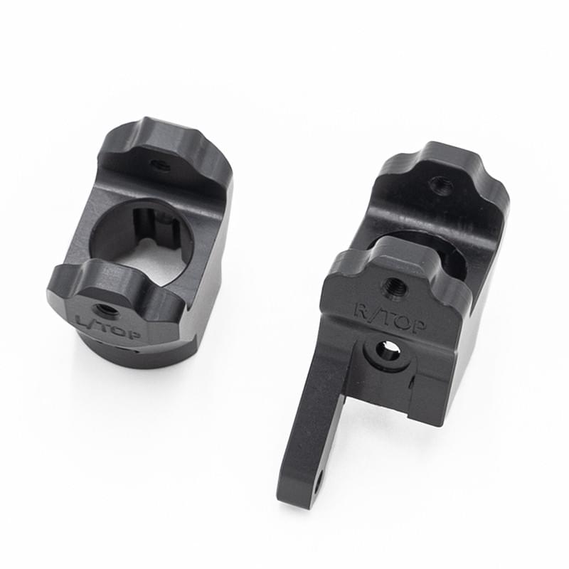 Hobbytech - Etriers avants CRX en aluminium usinés Noir : CRX-073-FR - Breizh Modélisme.