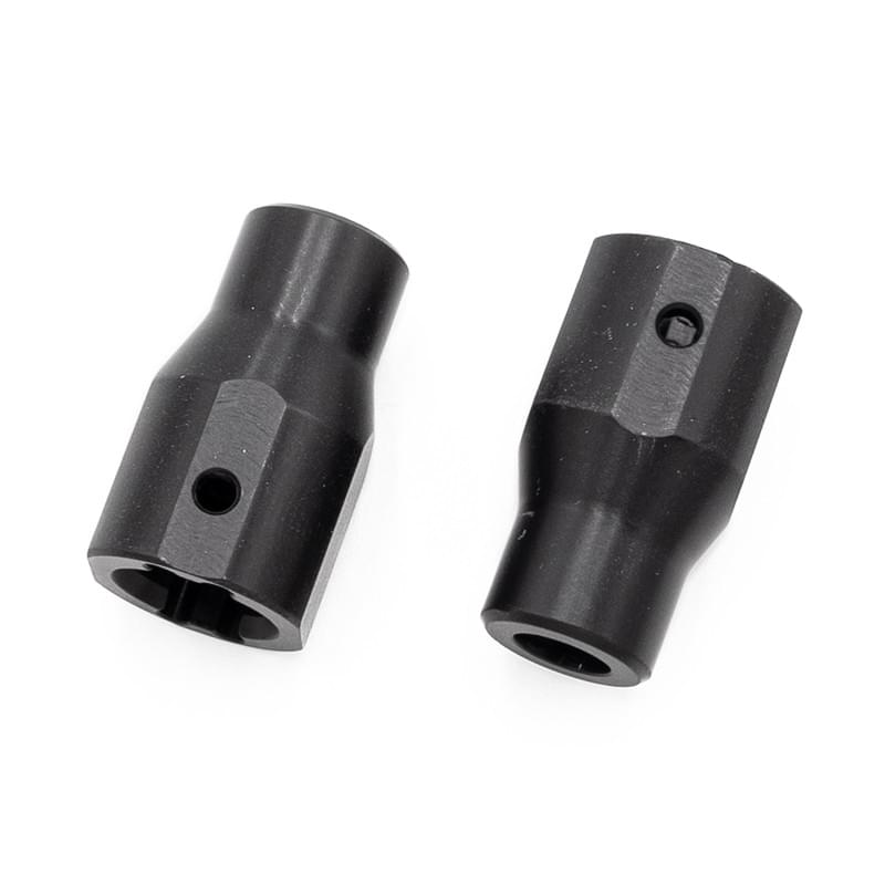 Hobbytech - Fusées arrières CRX en aluminium usinées Noir : CRX-075-FR - Breizh Modélisme.