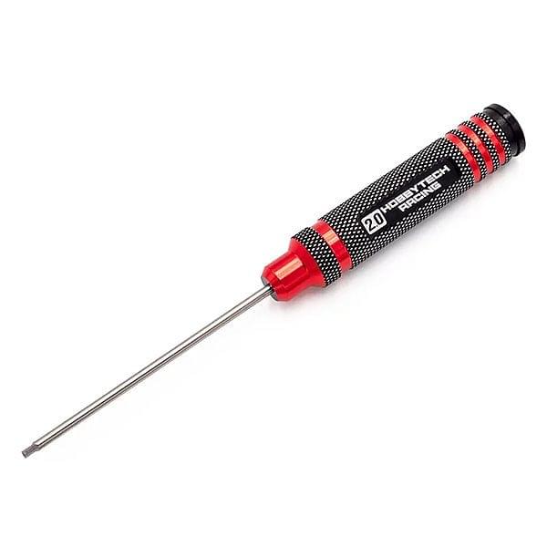 Kit de 4 tournevis Alu rouge - Hobbytech HTR-412 - Breizh Modélisme.
