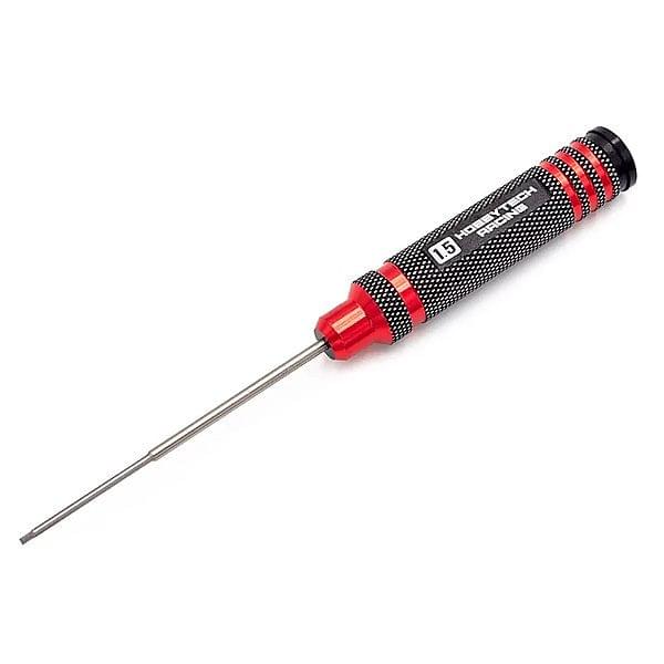 Kit de 4 tournevis Alu rouge - Hobbytech HTR-412 - Breizh Modélisme.