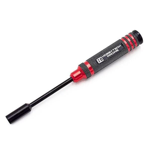 Kit de 4 tournevis Alu rouge - Hobbytech HTR-412 - Breizh Modélisme.