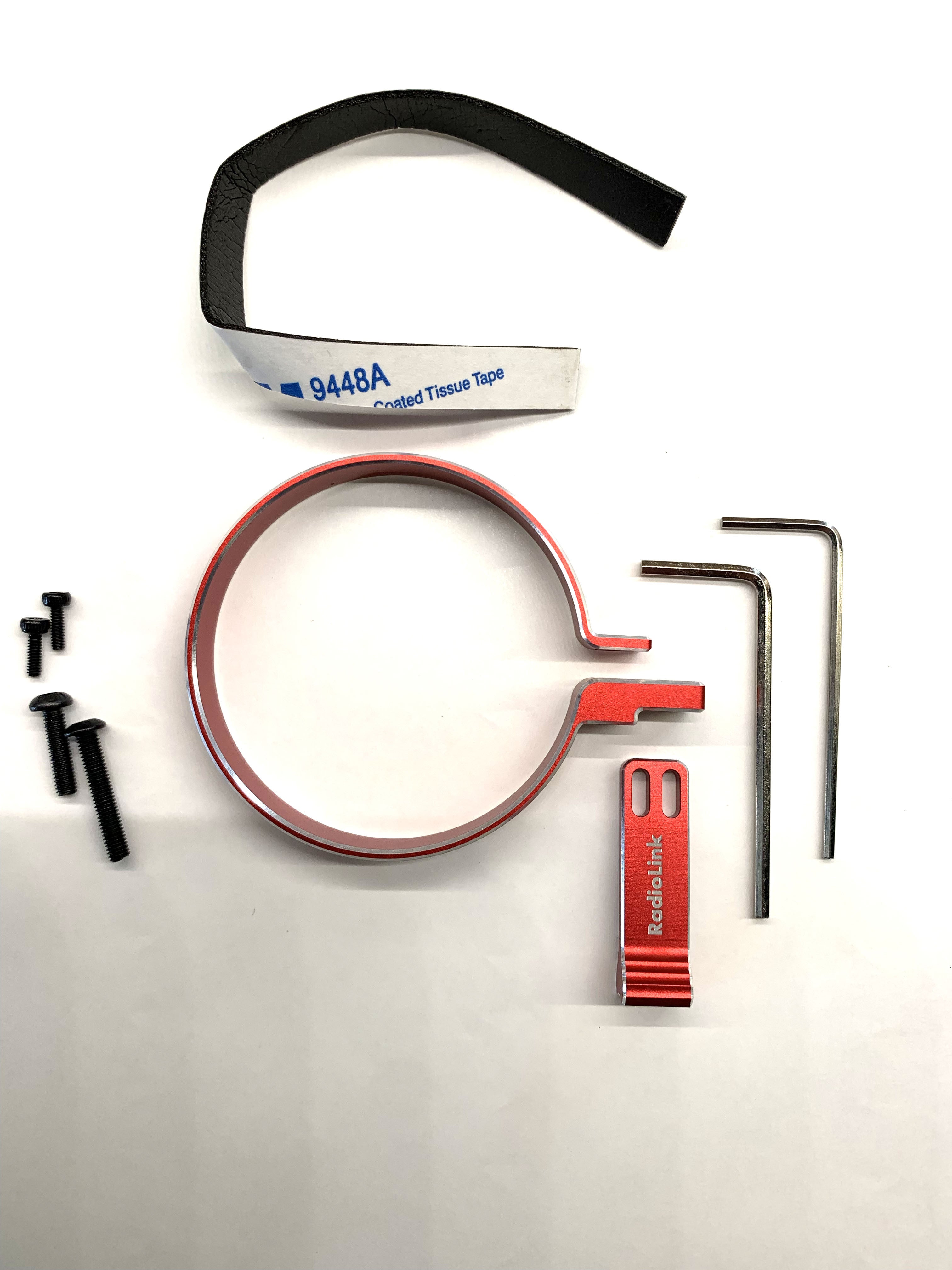 Kit pilotage une main Radiolink rouge - RDL-0-W005 - Breizh Modélisme.