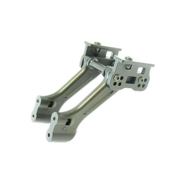 Kit support d'aileron plastique pour EPX2, STR8 - Hobbytech STR-056 - Breizh Modélisme.