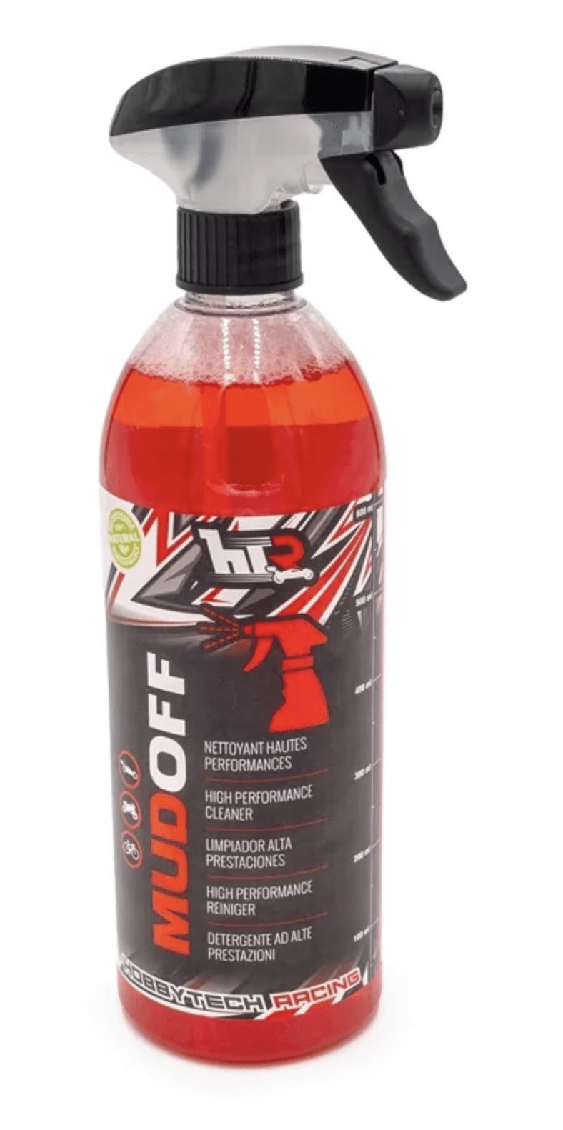 Nettoyant Spécial boue et terre MUD OFF 750 ml HTR-1923 - Breizh Modélisme.