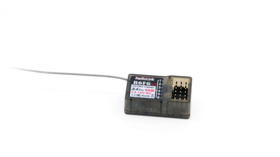 Radio Radiolink 5 voies RC4GS V3 + récepteur R6FG - RDL-RC4GS-V3-SET - Breizh Modélisme.