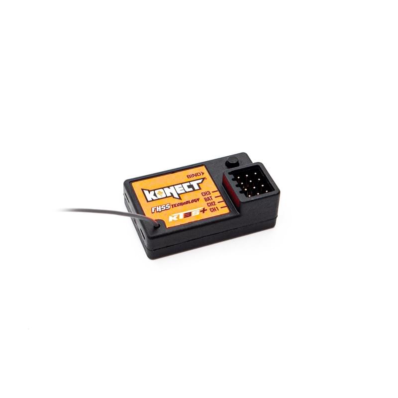 Récepteur 2.4ghz 3 voies pour radio Konect KT3S+ - Breizh Modélisme.