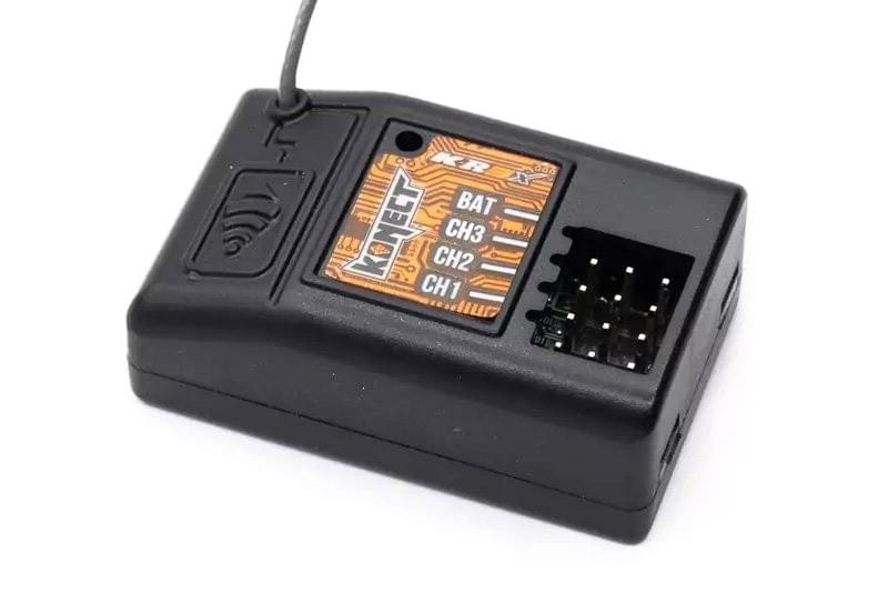 Récepteur 2.4ghz 3 voies pour radio Konect KT3X - Breizh Modélisme.