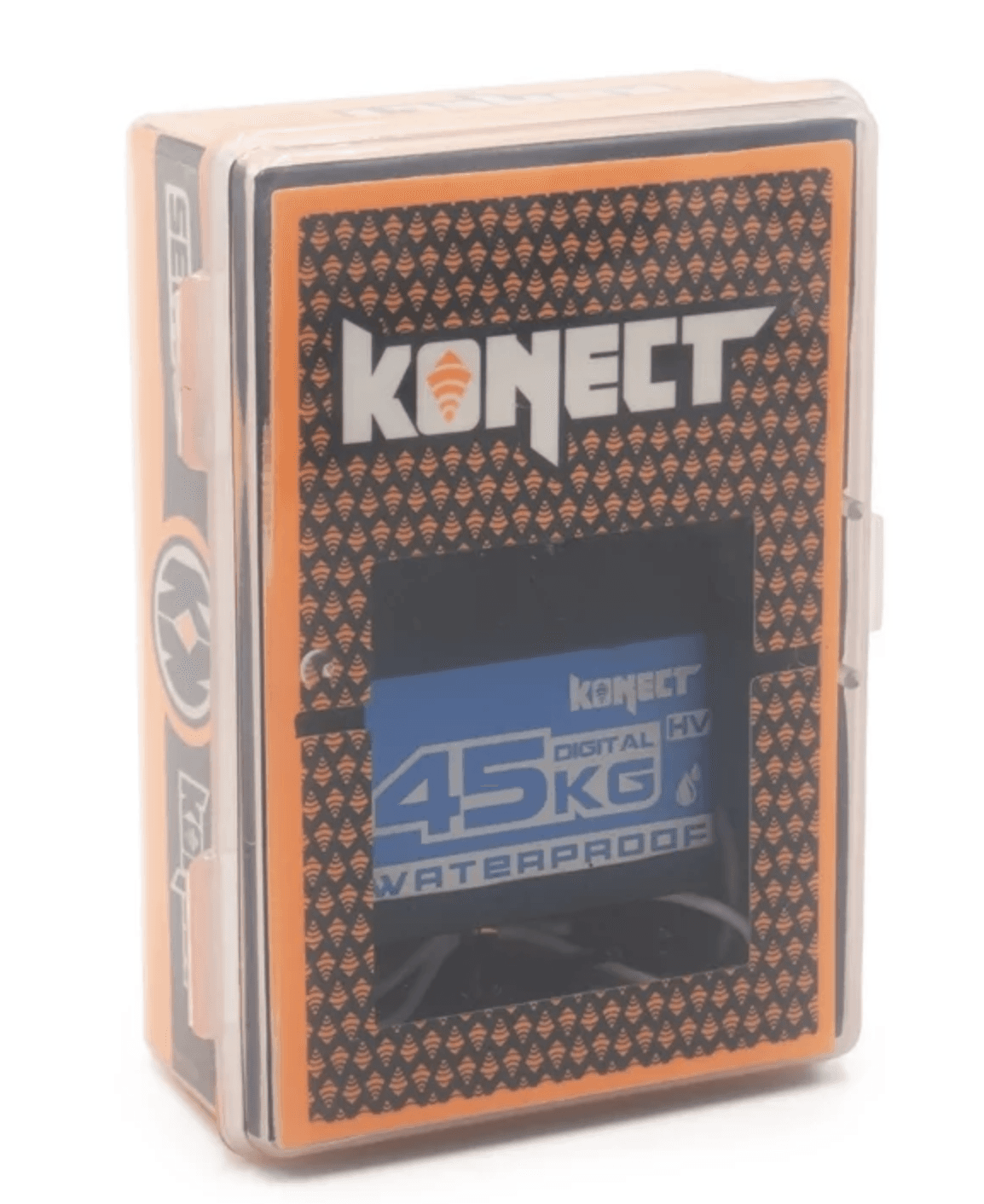 Servo Konect Digital 45 kg-0.13s étanche pignons métal - KN-4513HVWP - Breizh Modélisme.