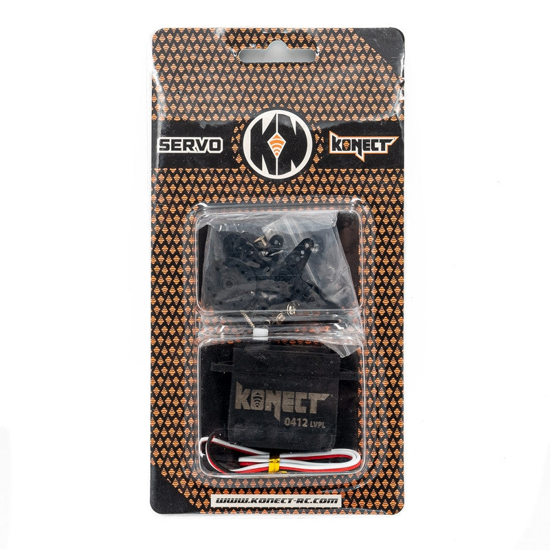 Servo Konect Digital 4kg-012s pignons plastique pour Voitures 1/10 - KN-0412LVPL - Breizh Modélisme.