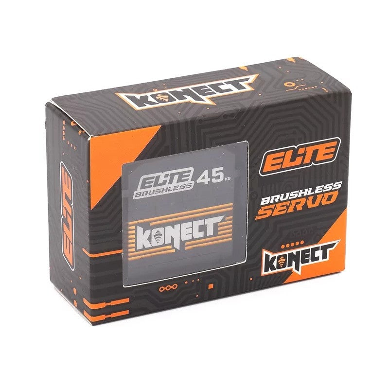 Servo Konect Elite brushless programmable 45Kg/0.09s-7.4V - KN-BLS45 - Breizh Modélisme.