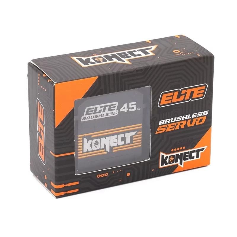Servo Konect Elite brushless programmable 45Kg/0.09s-7.4V - KN-BLS45 - Breizh Modélisme.