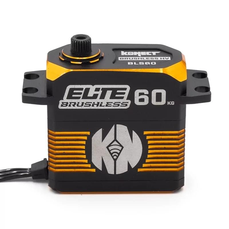 Servo Konect Elite brushless programmable 60Kg/0.10s-8.4V - KN-BLS60 - Breizh Modélisme.