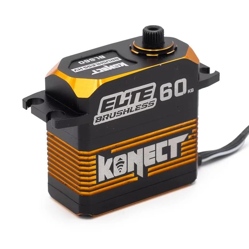 Servo Konect Elite brushless programmable 60Kg/0.10s-8.4V - KN-BLS60 - Breizh Modélisme.