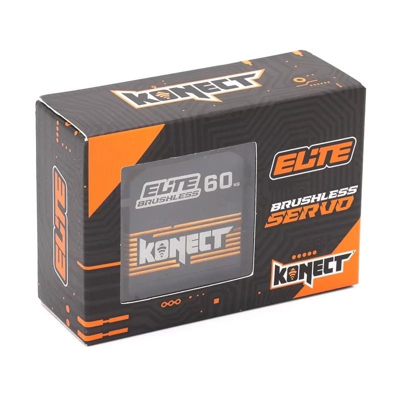 Servo Konect Elite brushless programmable 60Kg/0.10s-8.4V - KN-BLS60 - Breizh Modélisme.