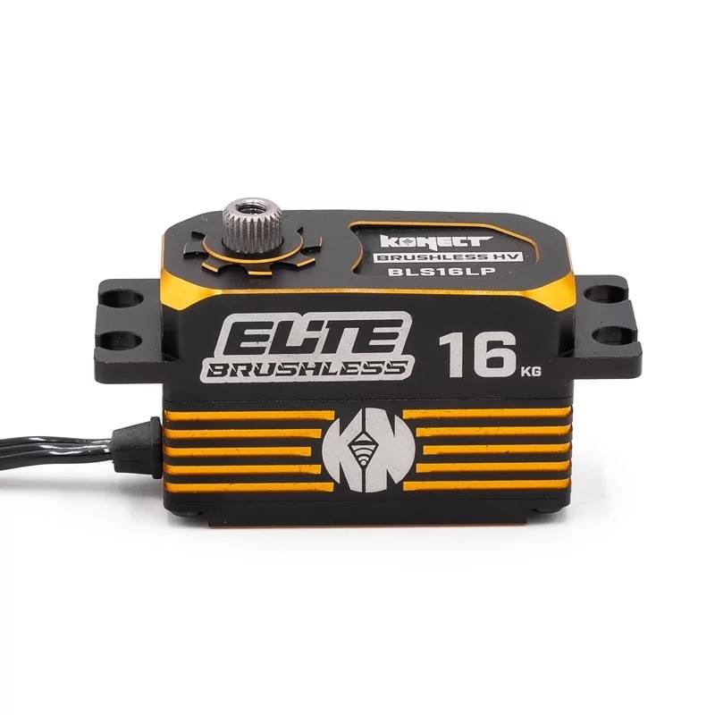 Servo Konect Elite Low Profil brushless programmable 45Kg/0.07s-7.4V - KN-BLS16LP - Breizh Modélisme.