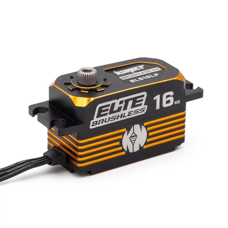 Servo Konect Elite Low Profil brushless programmable 45Kg/0.07s-7.4V - KN-BLS16LP - Breizh Modélisme.