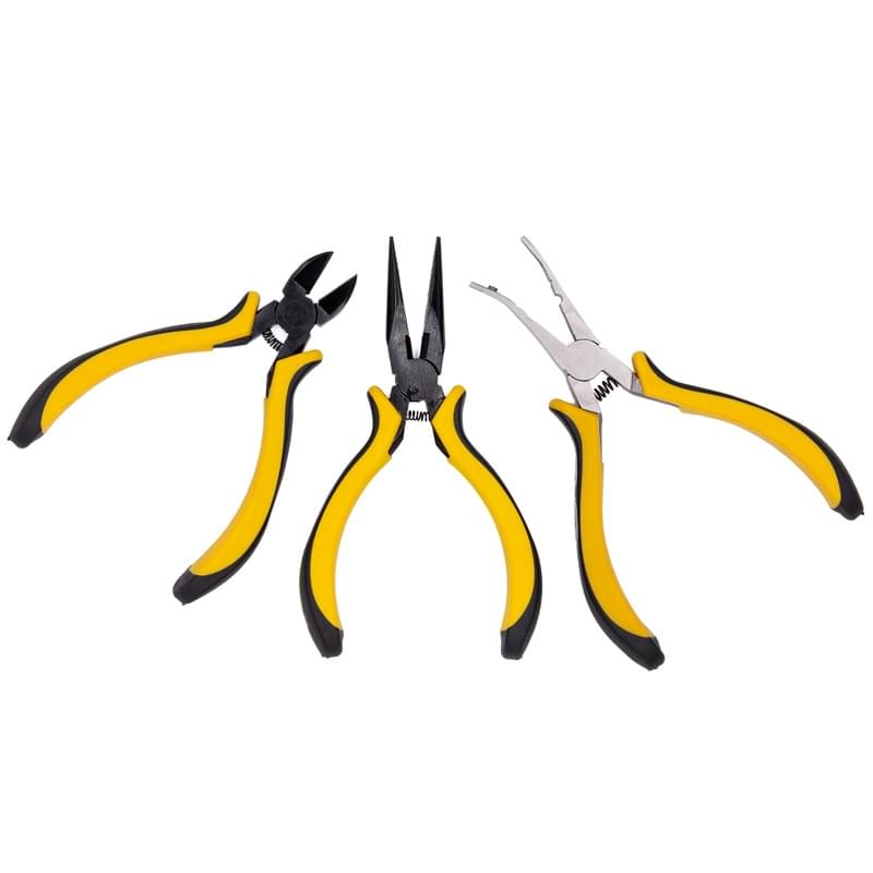 Set de 3 pinces métal pour Modélisme RC -HTR-405 - Breizh Modélisme.