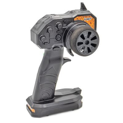 Pack Rogue buggy HobbyTech 1/8 brushless 4x4 RTR jaune - Breizh Modélisme.