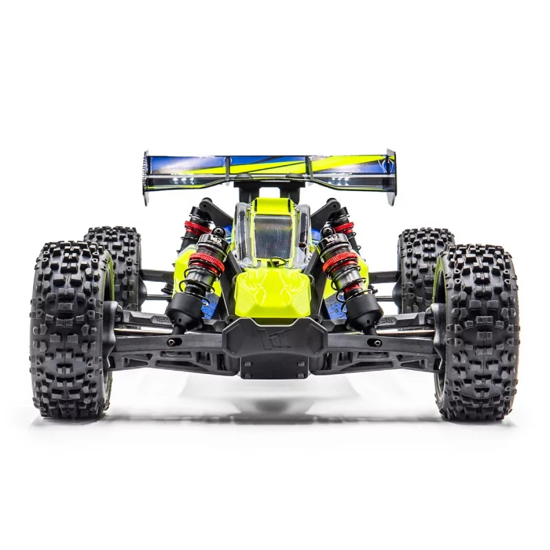 Pack Rogue buggy HobbyTech 1/8 brushless 4x4 RTR jaune - Breizh Modélisme.