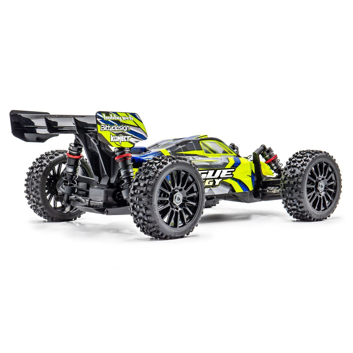 Rogue buggy HobbyTech 1/8 brushless 4x4 RTR jaune - Breizh Modélisme.
