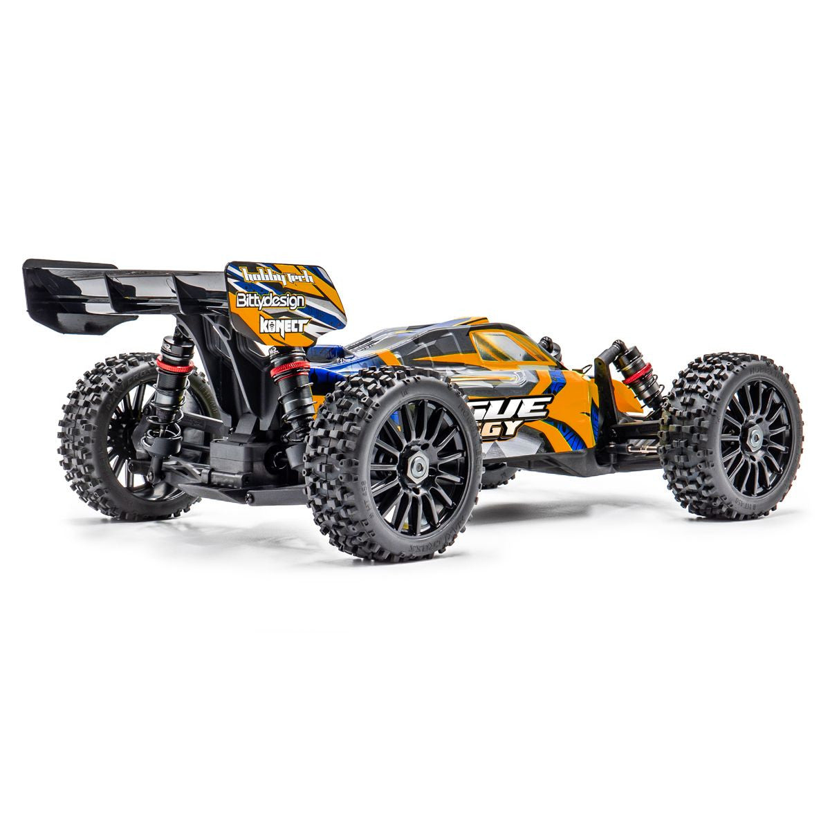 Rogue buggy HobbyTech 1/8 brushless 4x4 RTR orange - Breizh Modélisme.