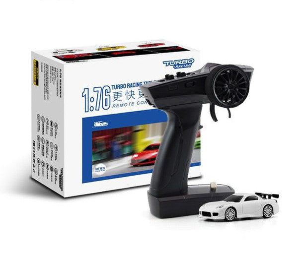 Turbo Racing Micro Sport 1/76ème blanche RTR- TB-C71 - Breizh Modélisme.
