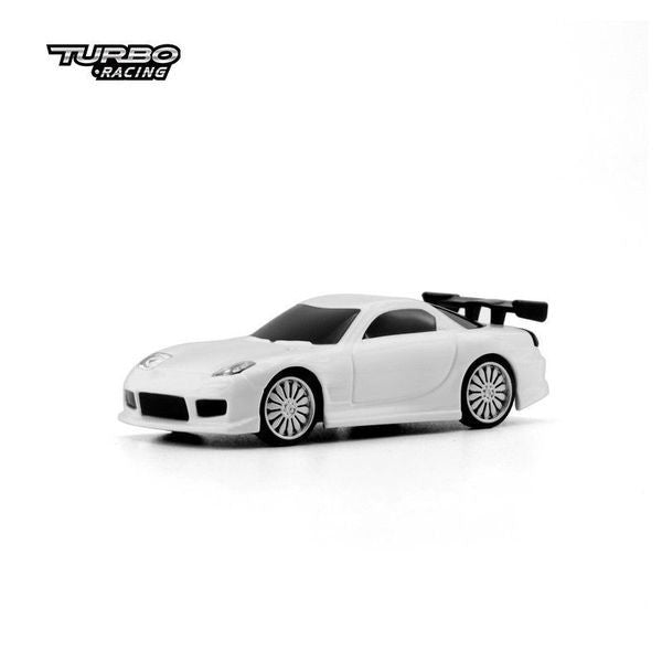 Turbo Racing Micro Sport 1/76ème blanche RTR- TB-C71 - Breizh Modélisme.
