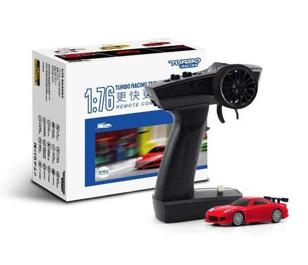 Turbo Racing Micro Sport 1/76ème rouge RTR- TB-C71 - Breizh Modélisme.