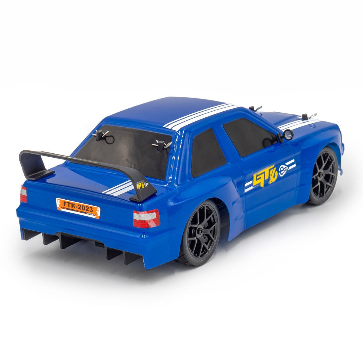 Voiture rc Funtek Touring Car GT16E RTR 1/16 bleu - Breizh Modélisme.
