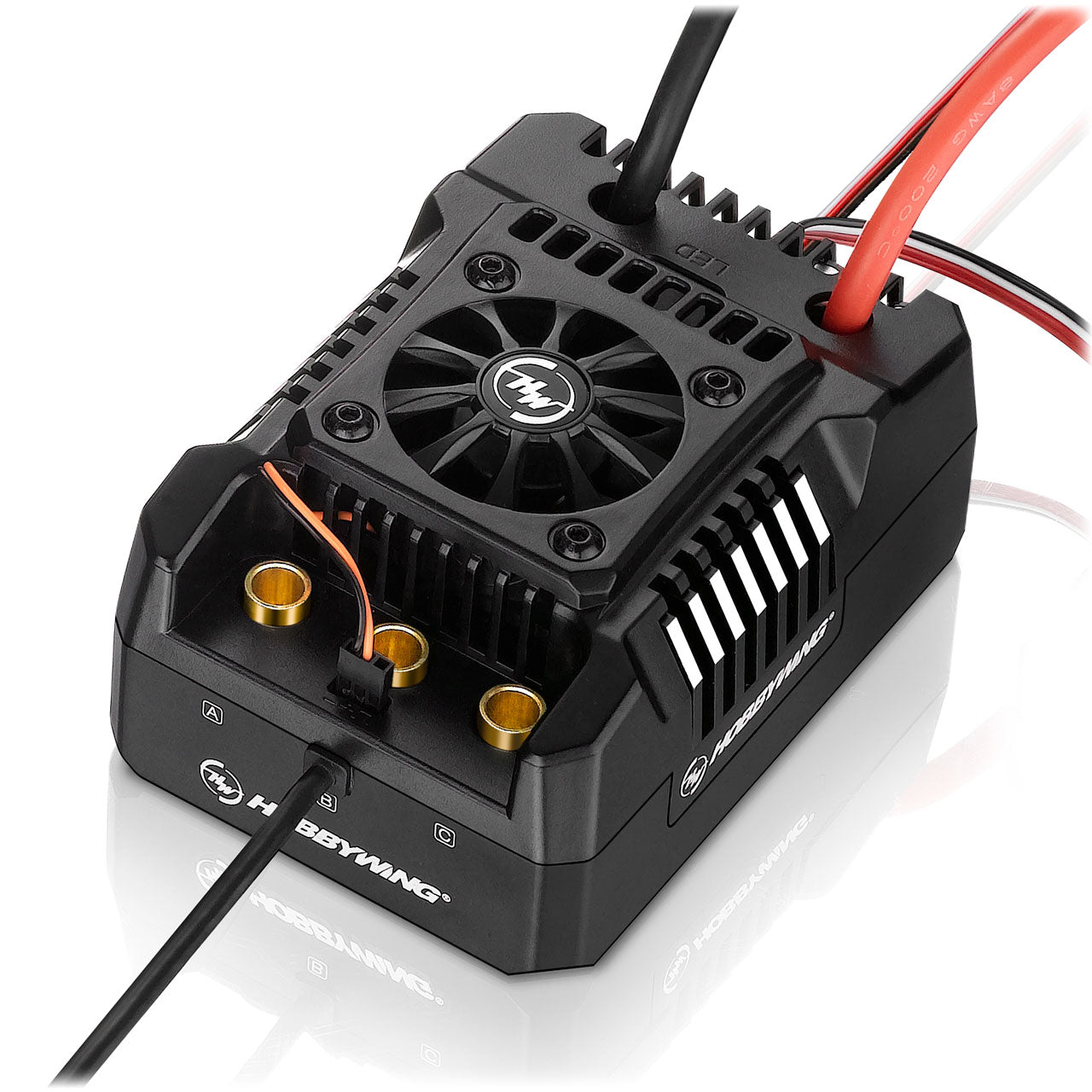 Contrôleur Hobbywing Ezrun MAX4-HV sans capteur 300 A, LiPo 6-12 S, BEC 10 A - HW30104002