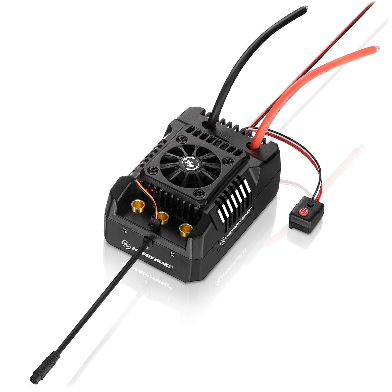 Contrôleur Hobbywing Ezrun MAX4-HV sans capteur 300 A, LiPo 6-12 S, BEC 10 A - HW30104002