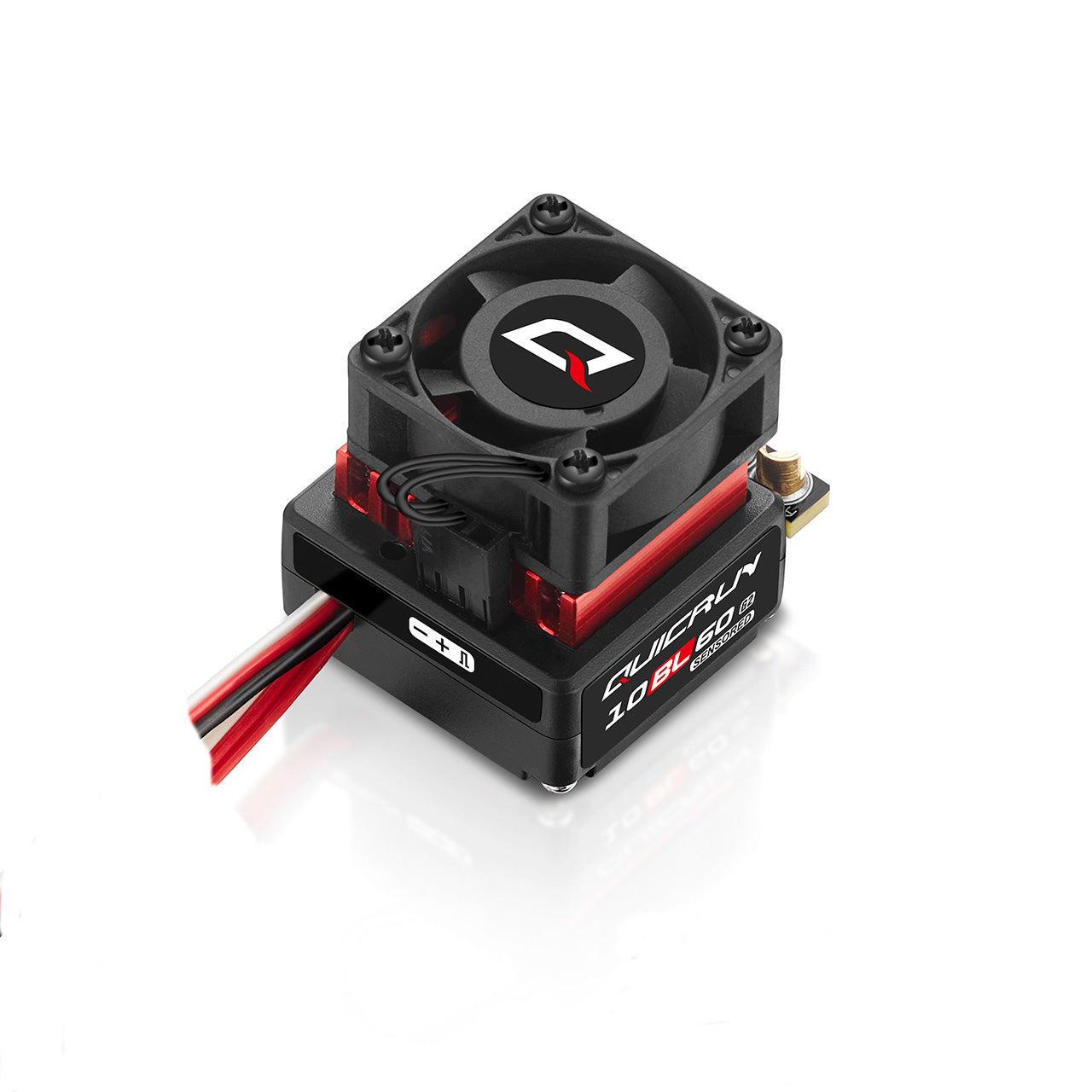 Contrôleur à capteur brushless Hobbywing QuicRun 10BL60 G2 60A 2s - HW30108001 - Breizh Modélisme.